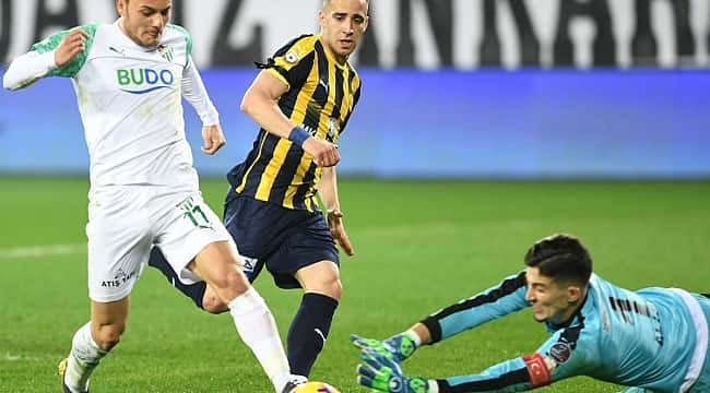 Ankaragücü ile Bursaspor golsüz berabere