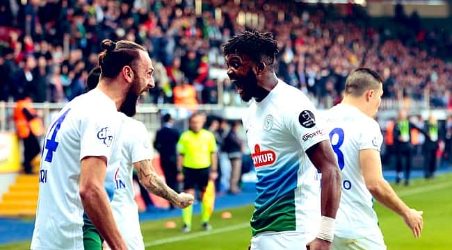 Çaykur Rizespor'un çıkışı sürüyor