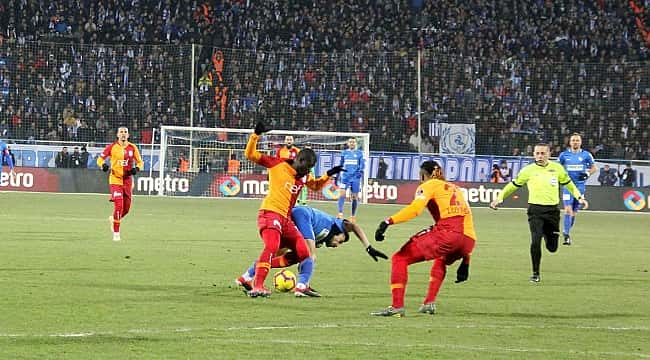 Galatasaray Erzurum'da dondu kaldı