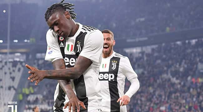 Juventus'ta 19'luk Moise Kean şov yaptı