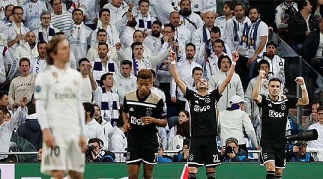 Real Madrid'e Ajax'tan büyük şok