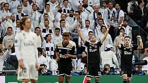 Real Madrid'e Ajax'tan büyük şok