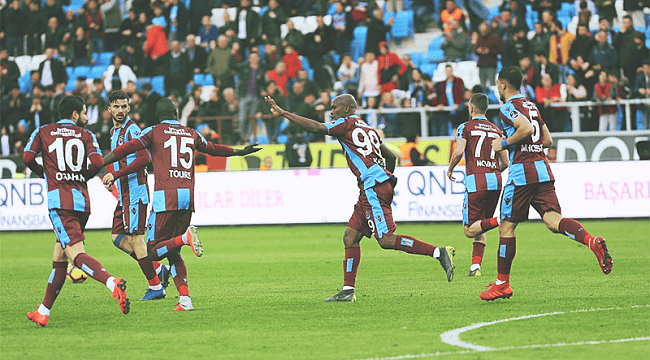 Trabzonspor 70'den sonra açıldı