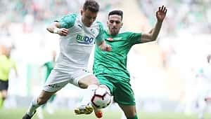 Bursaspor ile Akhisarspor birer puanla yetindi