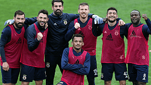 Fenerbahçe derbiye yağmur altında hazırlanıyor