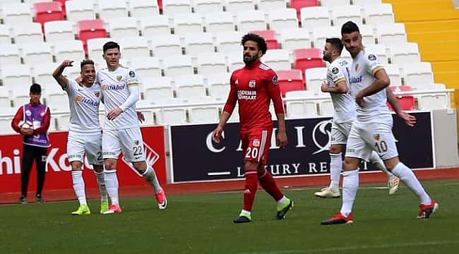 Kayseri Sivas'tan 3 gol ve 3 puanla dönüyor