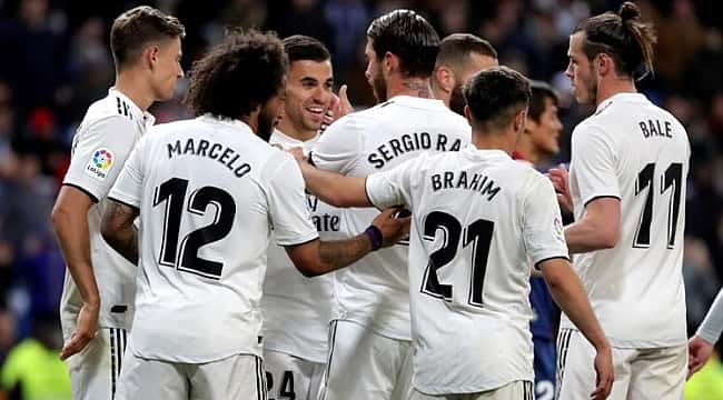 Real Madrid 3 puanı 89'da aldı