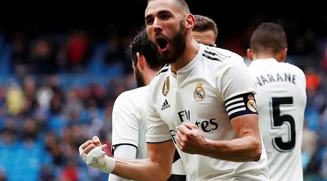 Real Madrid Benzema'yla kazandı