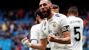 Real Madrid Benzema'yla kazandı