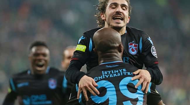 Trabzonspor 3 puanı Abdülkadir'le aldı