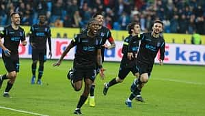 Trabzonspor üst üste 5. galibiyetini aldı