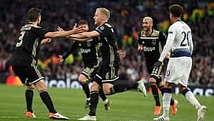 Ajax Tottenham'ı da devirdi