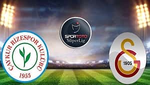 Galatasaray zorlu Rize virajında