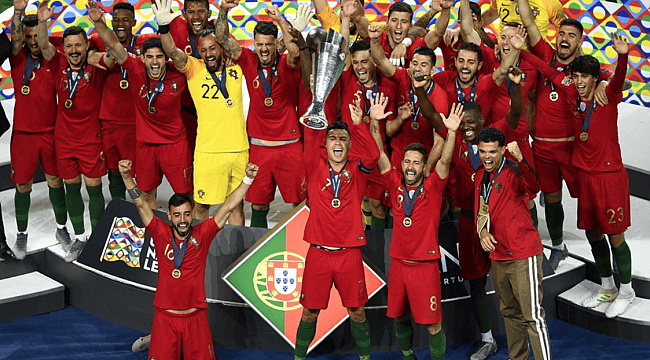 Avrupa Uluslar Ligi'nin ilk şampiyonu Portekiz