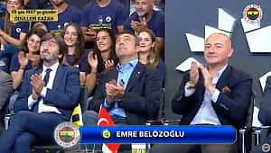 Emre Belözoğlu'ndan canlı yayına telefonla bağlantı