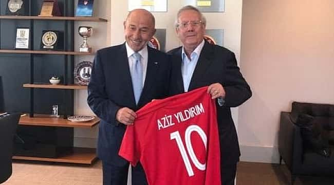 Aziz Yıldırım'dan Nihat Özdemir'e ziyaret