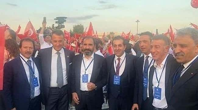 Başkanlar 15 Temmuz törenine katıldı