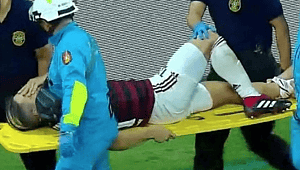 Diego Ribas'ın ayağı kırıldı