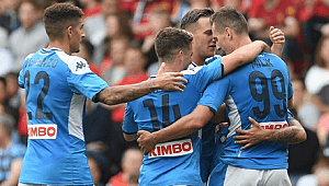 Eljif oynamadı Napoli Liverpool'a fark attı