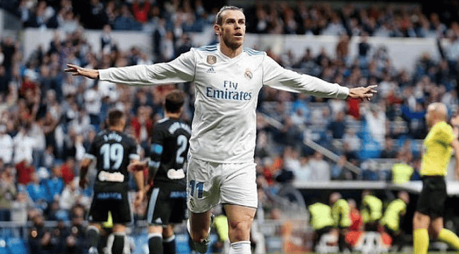 Gareth Bale'e Real Madrid engeli