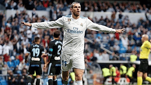 Gareth Bale'e Real Madrid engeli