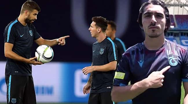 Gerard Pique Trabzonspor formasını beğendi