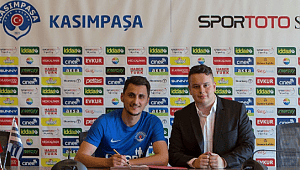 Kasımpaşa Mustafa Pektemek'le sözleşme imzaladı