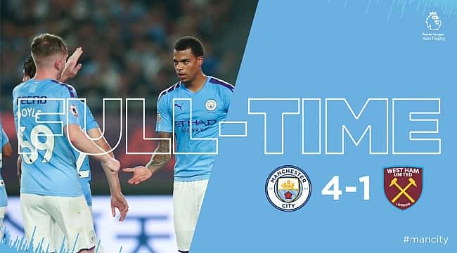 Manchester City'den 4 gollü galibiyet