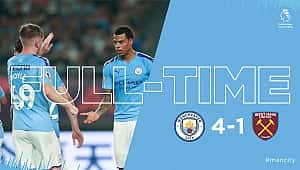 Manchester City'den 4 gollü galibiyet