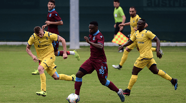 Trabzonspor Verona ile 1-1 berabere kaldı