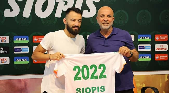 Yunan orta saha Siopis Aytemiz Alanyaspor'da