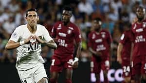 3 yıldızından yoksun PSG Metz'i 2-0 yendi