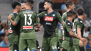 Eljif Elmas'lı Napoli Marsilya'yı Fransa'da yendi