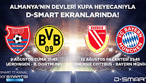 Energie Cottbus - Bayern Münih maçı D-Smart'ta