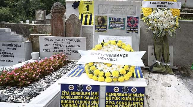 Fenerbahçe'nin ilk Başkanı Ziya Songülen anıldı