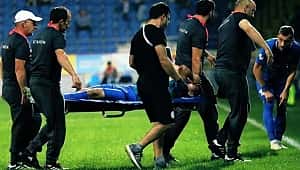 Moestafa El Kabir'in fibula kemiği kırıldı