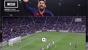 Şampiyonlar Ligi'nde en iyi gol Messi'nin