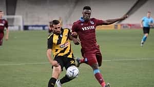 Trabzonspor soğuk terler dökerek turladı