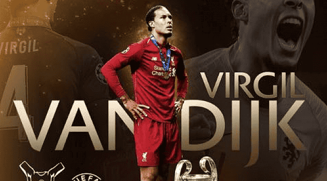 Yılın En İyi Futbolcusu Ödülü Virgil van Dijk'ın