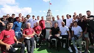 A Milli Takım tekne turu yaptı