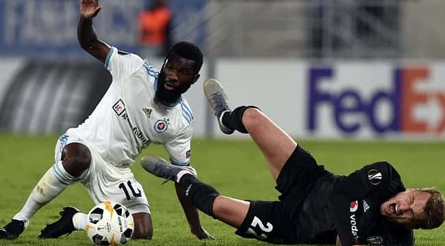 Beşiktaş Bratislava'da uzatmalarda yıkıldı