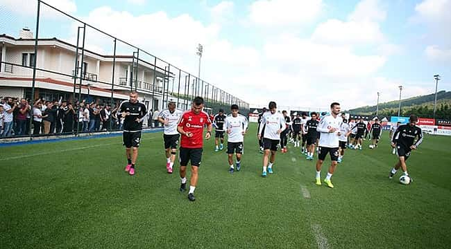 Beşiktaş Trabzonspor maçı hazırlıklarını sürdürdü