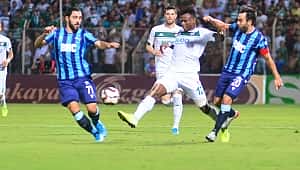 Bursaspor Adana'dan eli boş dönüyor
