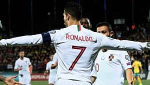 Cristiano Ronaldo'dan Litvanya'ya 4 gol birden
