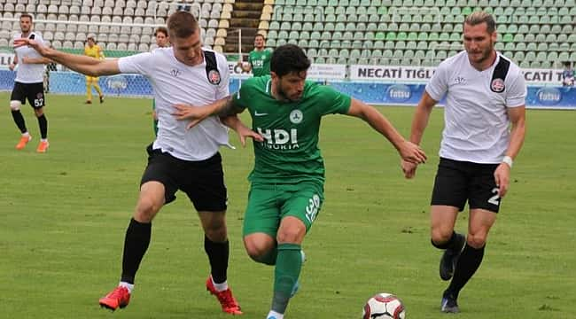 Giresunspor ve F.Karagümrük bir golle birer puan aldı