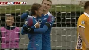 İzlanda Moldova'yı rahat geçti