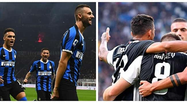 Inter derbide güldü, Juve sahasında kazandı