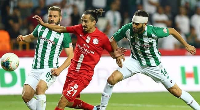 Konya'da 4 gol var kazanan yok