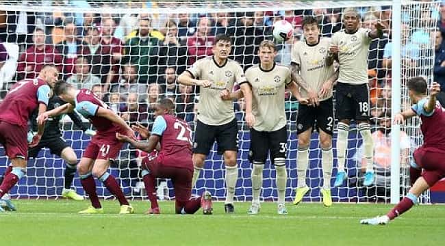 Manchester United'a West Ham darbesi