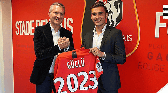 Metehan Güçlü Rennes'e transfer oldu